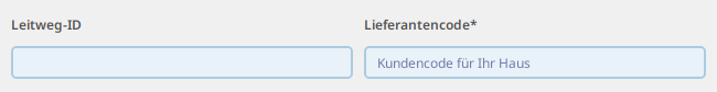 Leitweg-ID und Lieferantencode