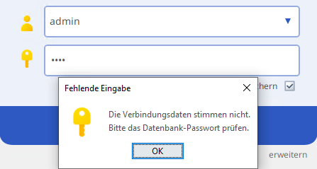 Verbindung prüfen